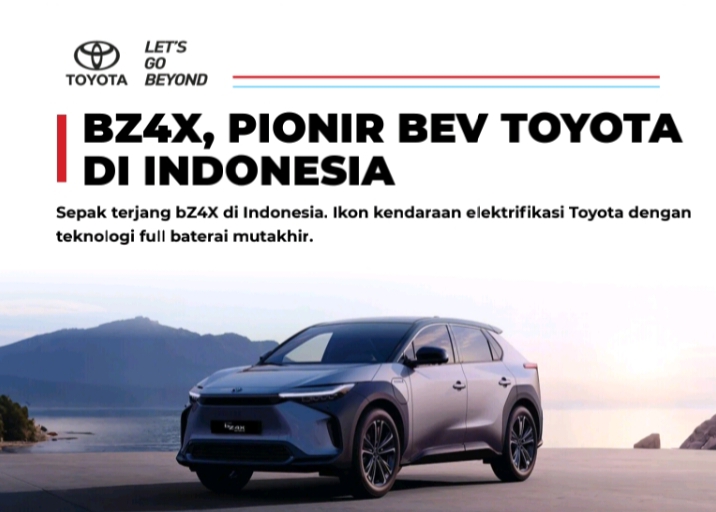BZ4X mobil listrik toyota